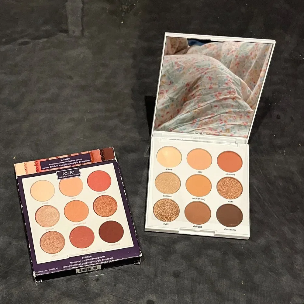 Tarte Limited Edition Sunrise Amazonian Clay Eyeshadow Palette NEW IN BOX